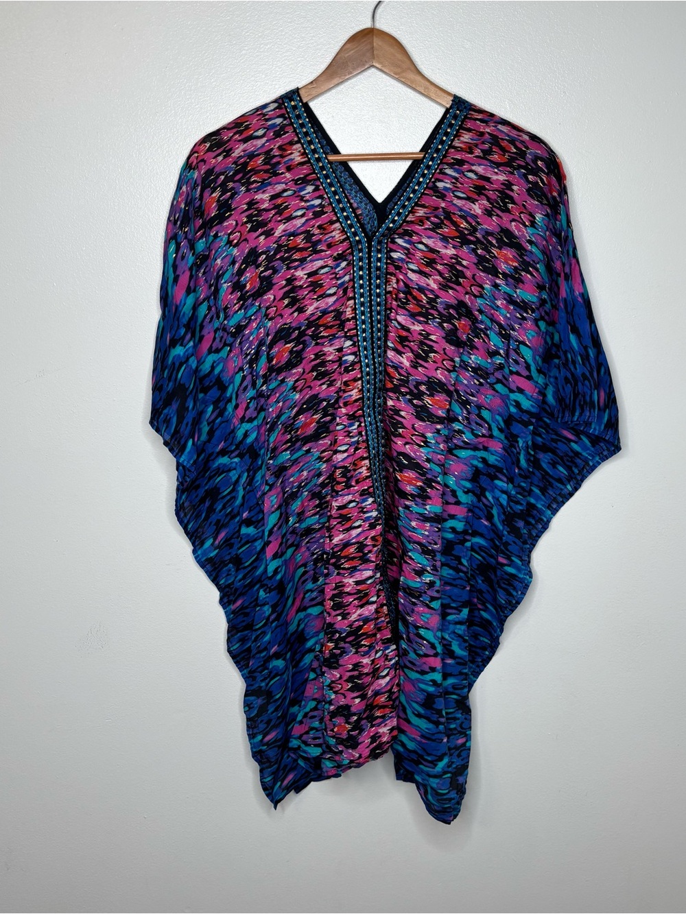 Miraclesuit Swim Cover Up Multi Color Sz Small